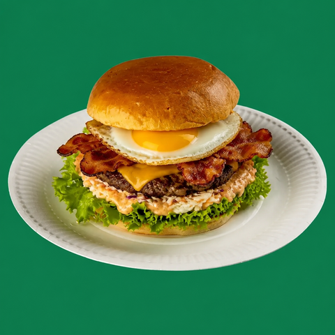 Scrambled Egg Burger